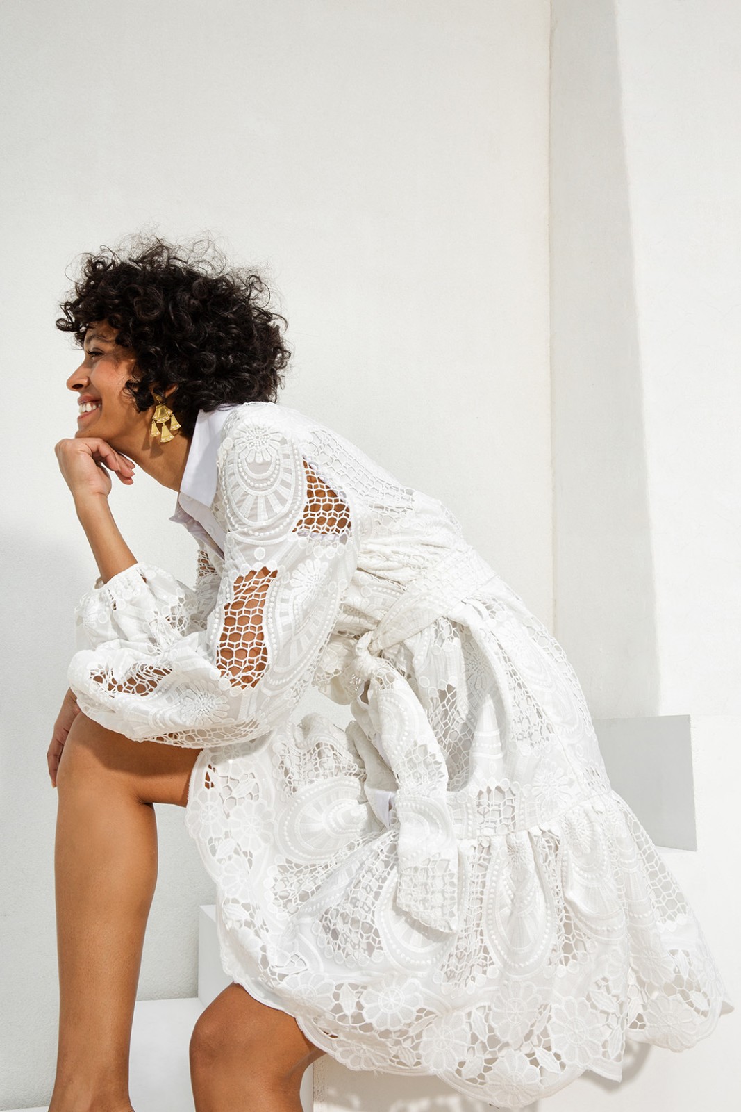 Robe de mariée boho pour mariage civil à Marseille Centre Ville